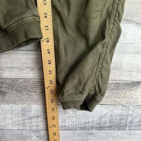 Marine Layer Womens Luna Jogger Pants Medium Green Pull On Soft Stretch Travel - Picture 10 of 10